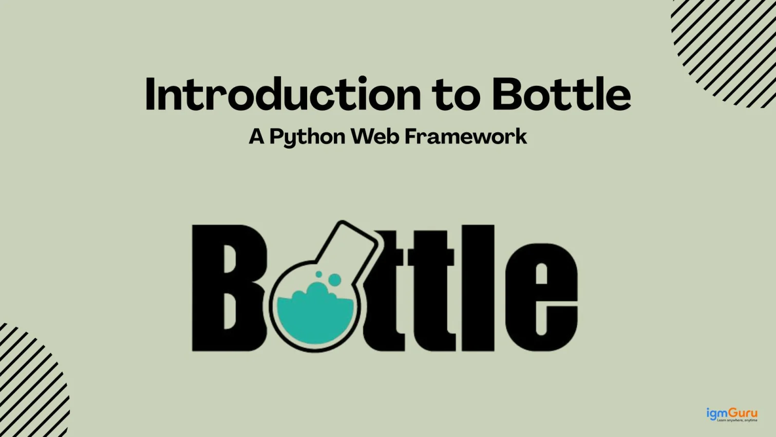 Bottle Web Framework