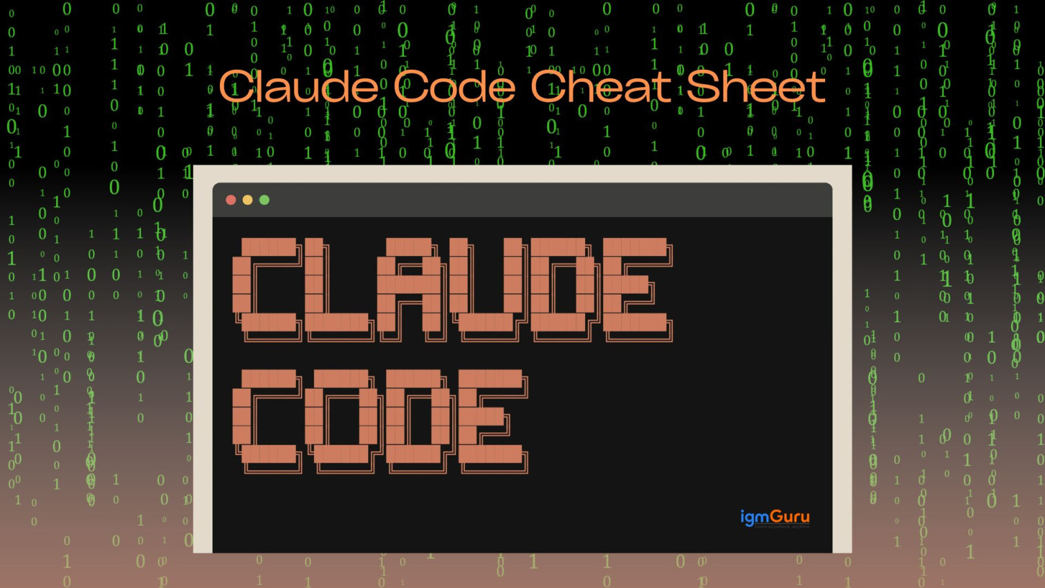 Claude Code Cheat Sheet for Begginers and Developers (2026)