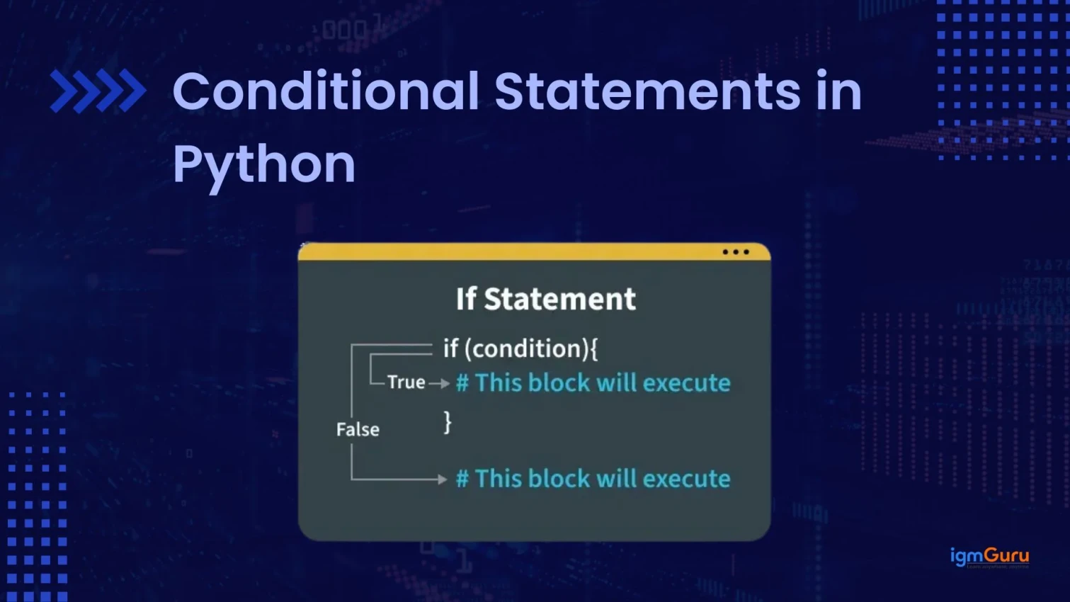 Conditional Statements in Python
