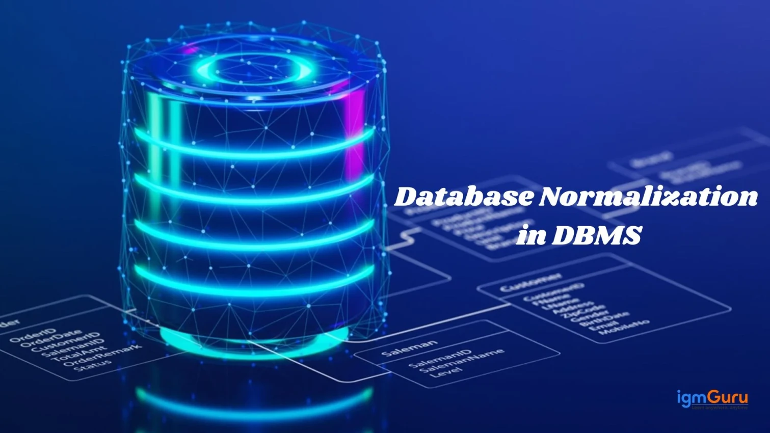 Database Normalization in DBMS