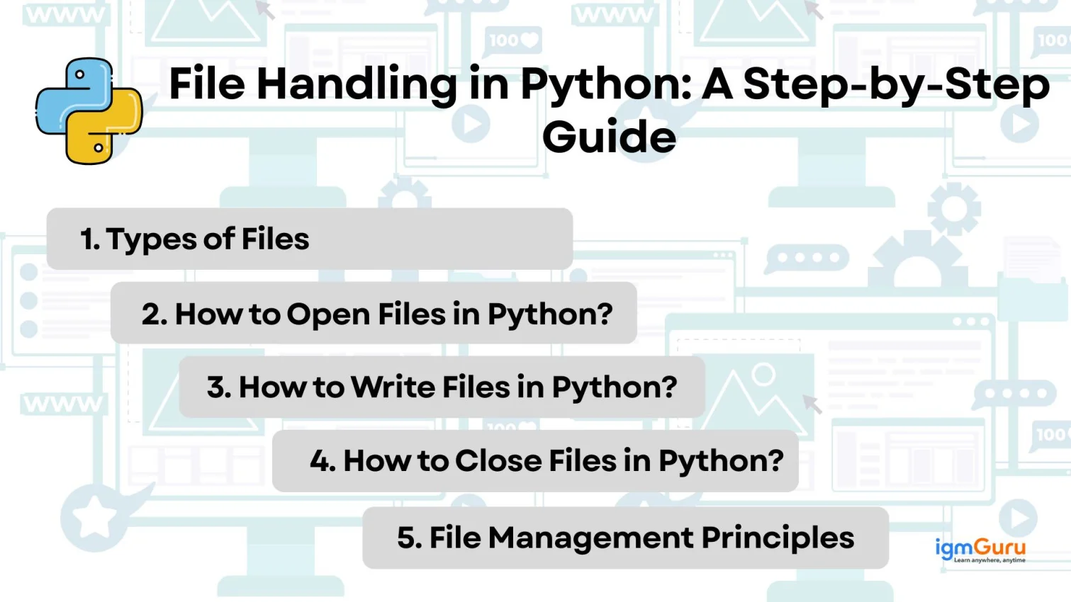 file handling in python