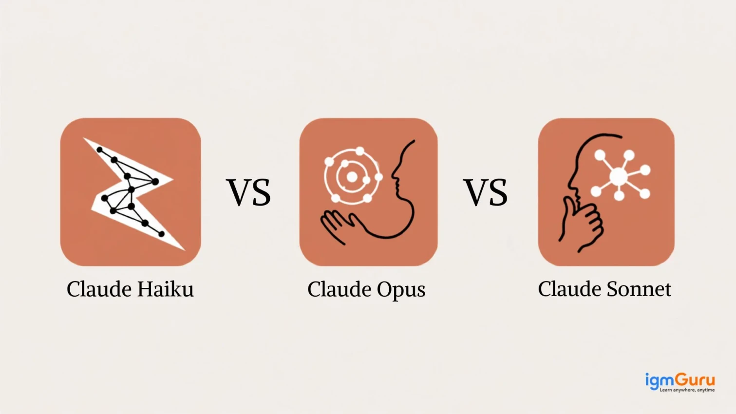Haiku vs Sonnet vs Opus