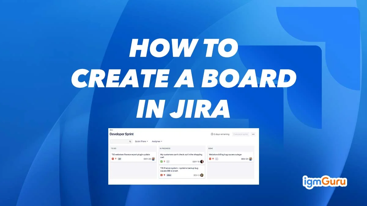 how to create a board in jira