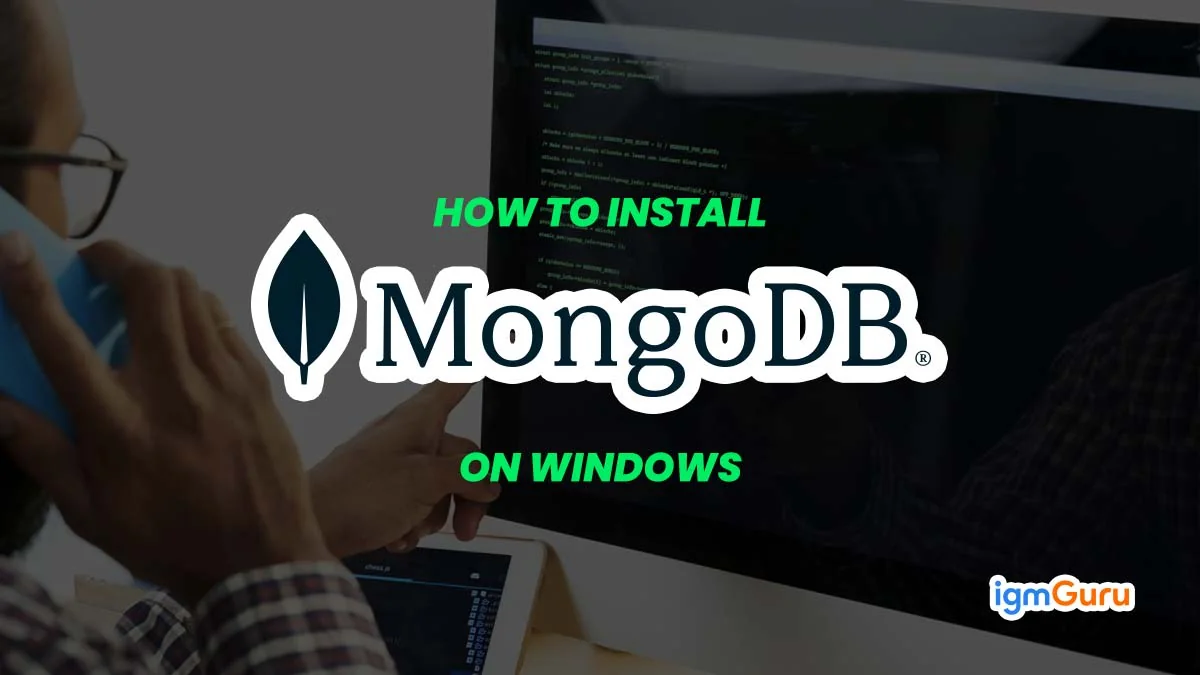 how to install mongodb on windows
