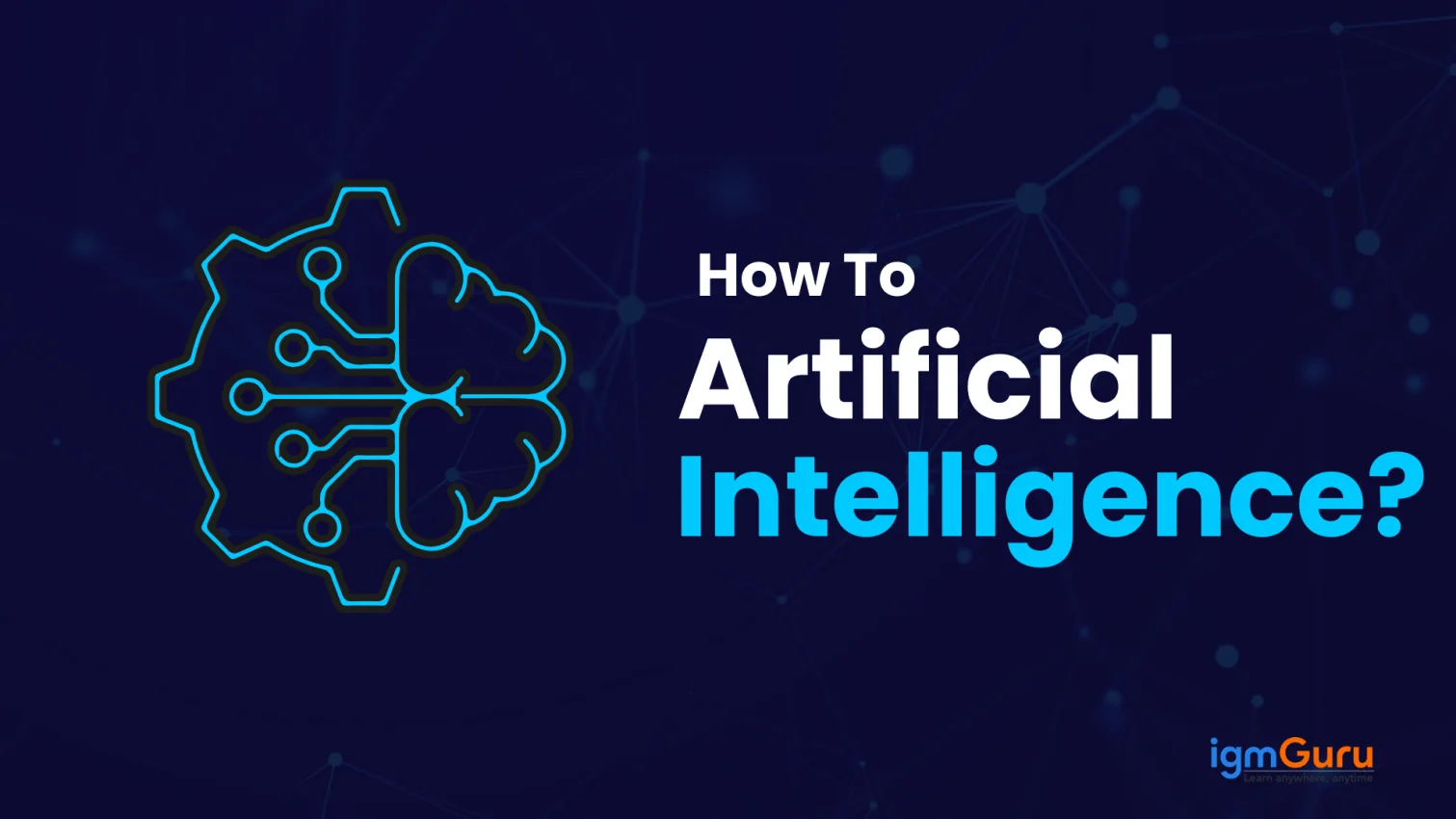 how to learn artificial intelligence