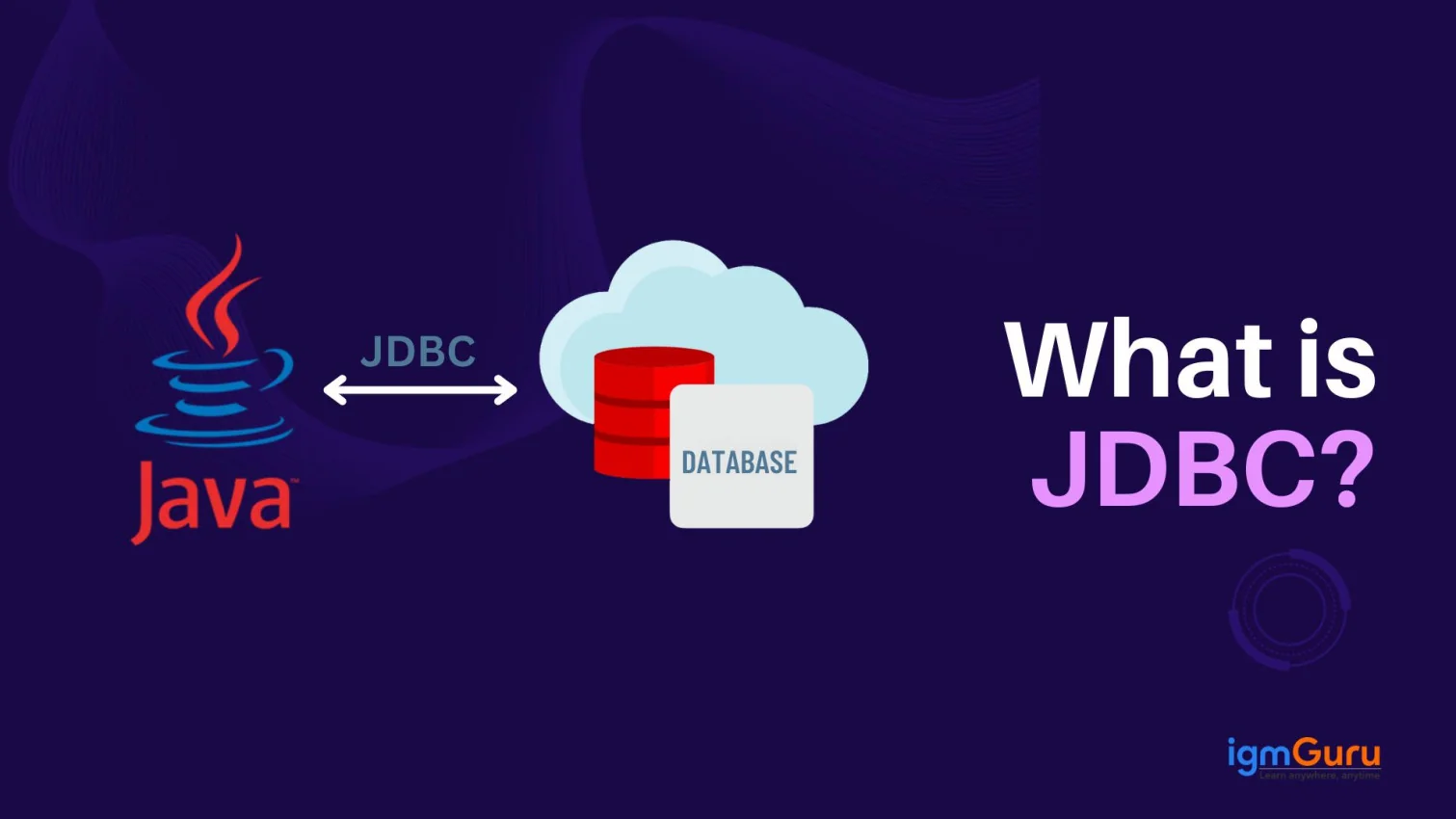 what is java database connectivity jdbc