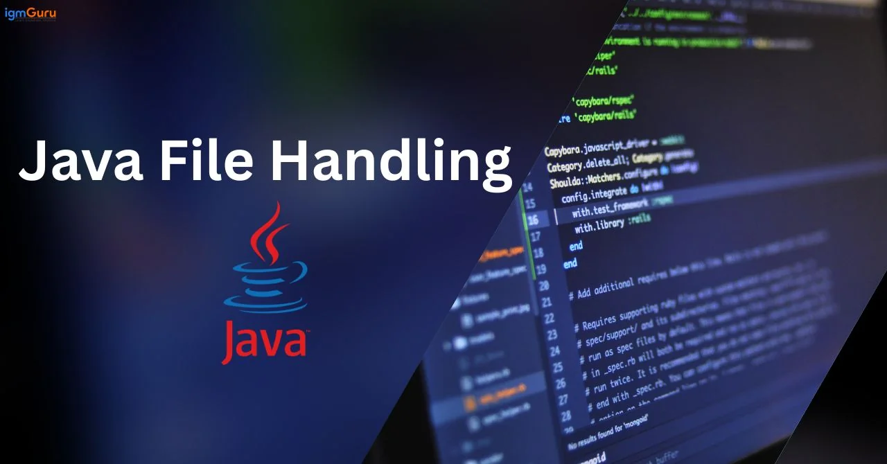 Java File Handling