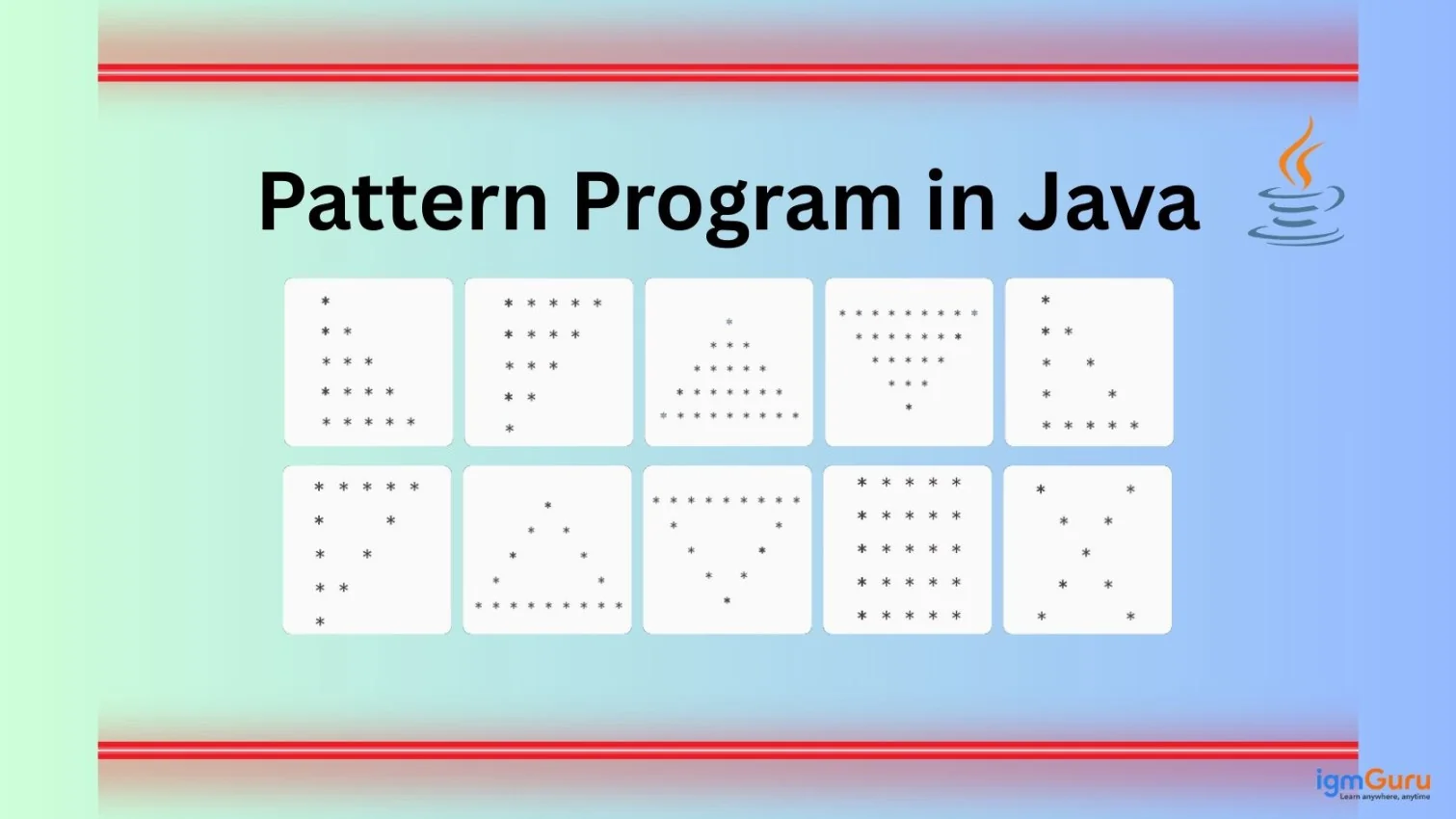 Pattern Program in Java