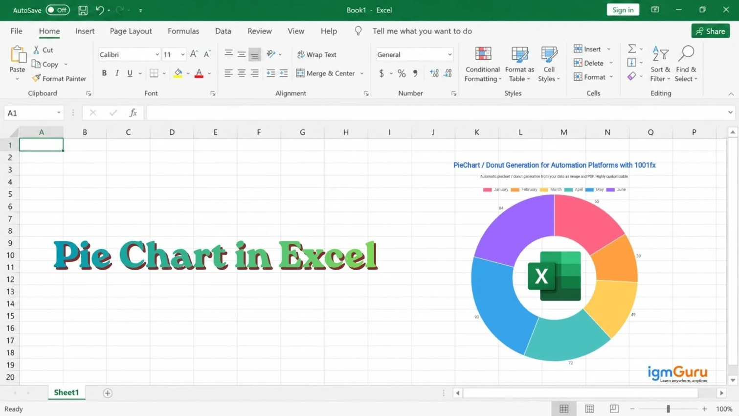 Pie Chart in Excel