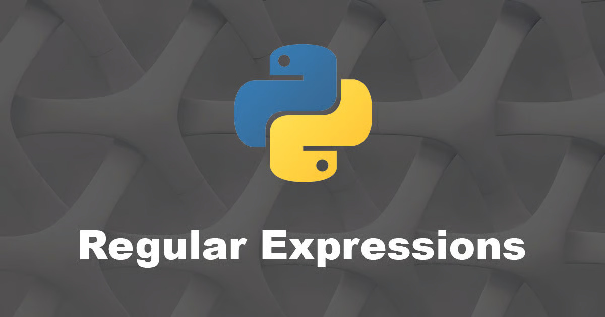 Python ReGex: Learn Regular Expressions in Python