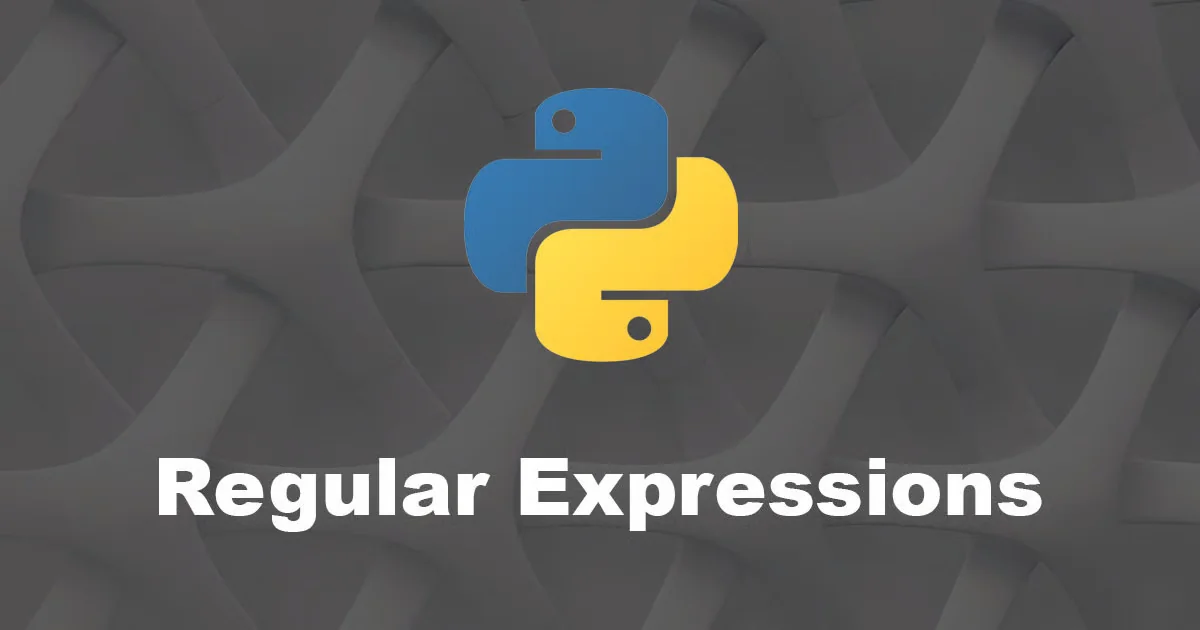 python regular expressions regex