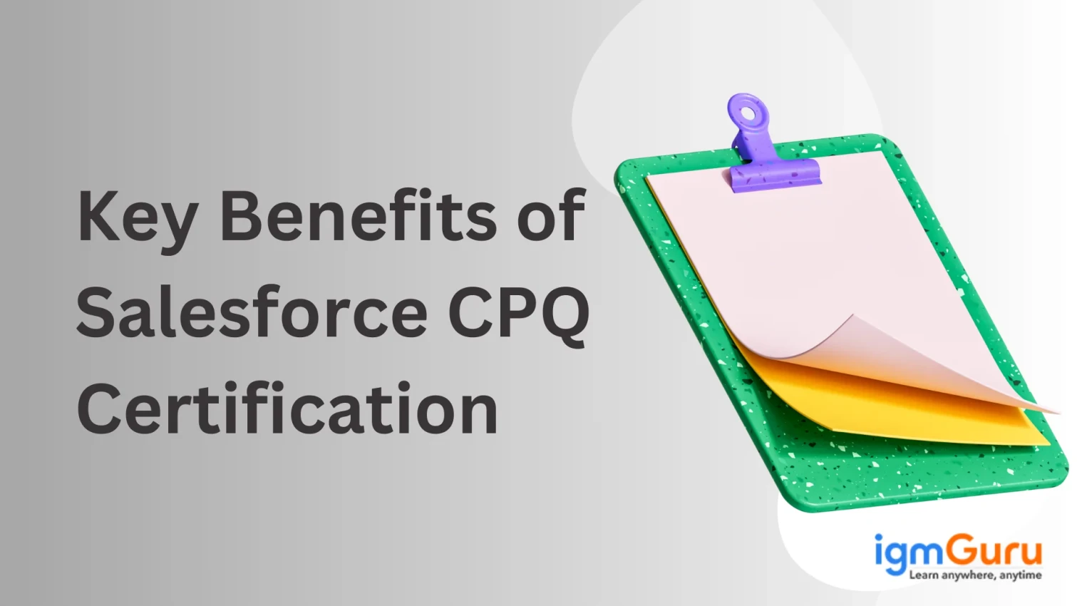 Salesforce CPQ Certification