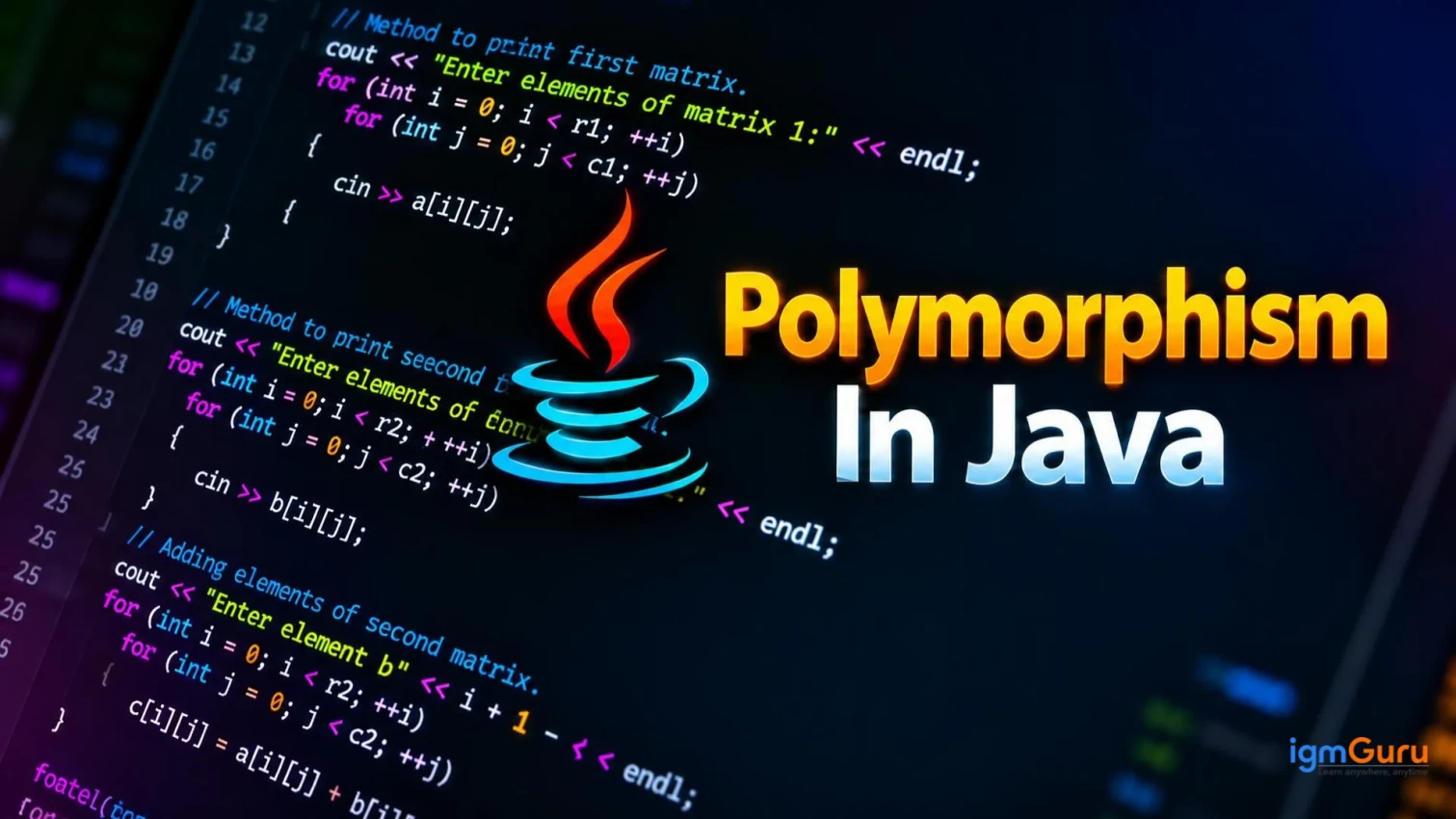 Polymorphism In Java