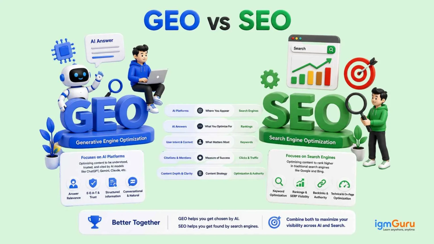 GEO vs SEO