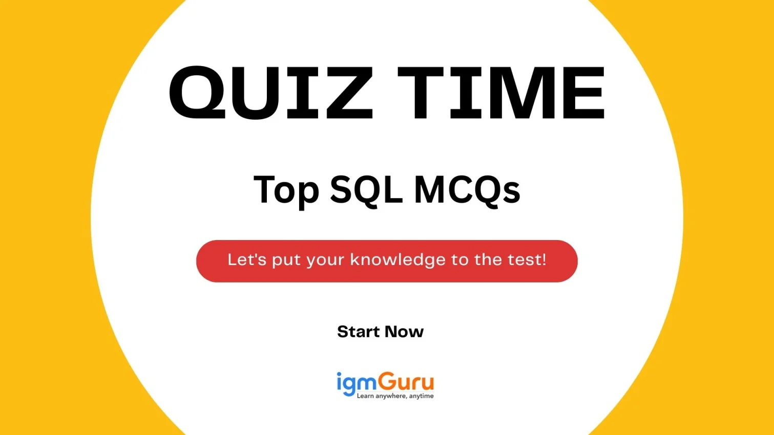SQL MCQs