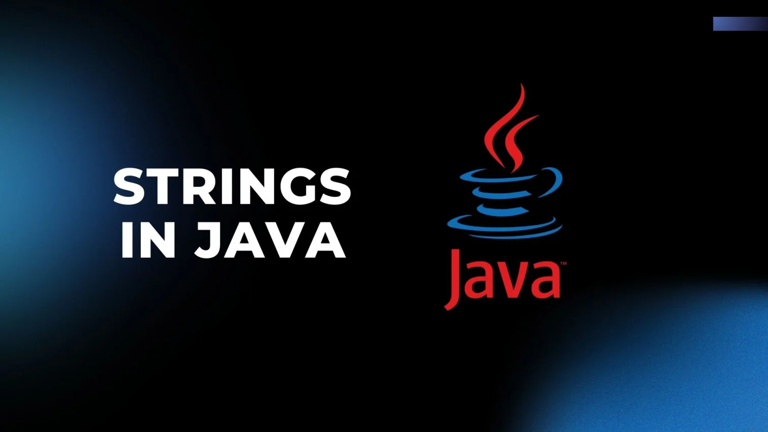 Strings in Java