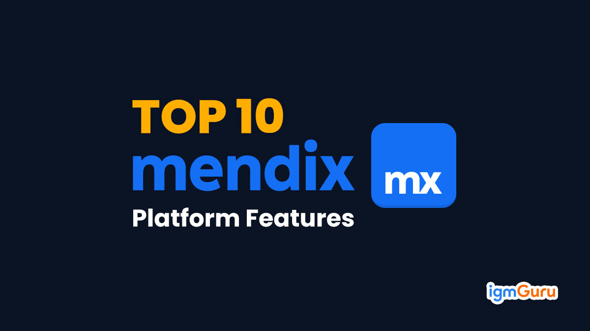 Mendix Platform: Accelerating Enterprise Digital Transformation ...