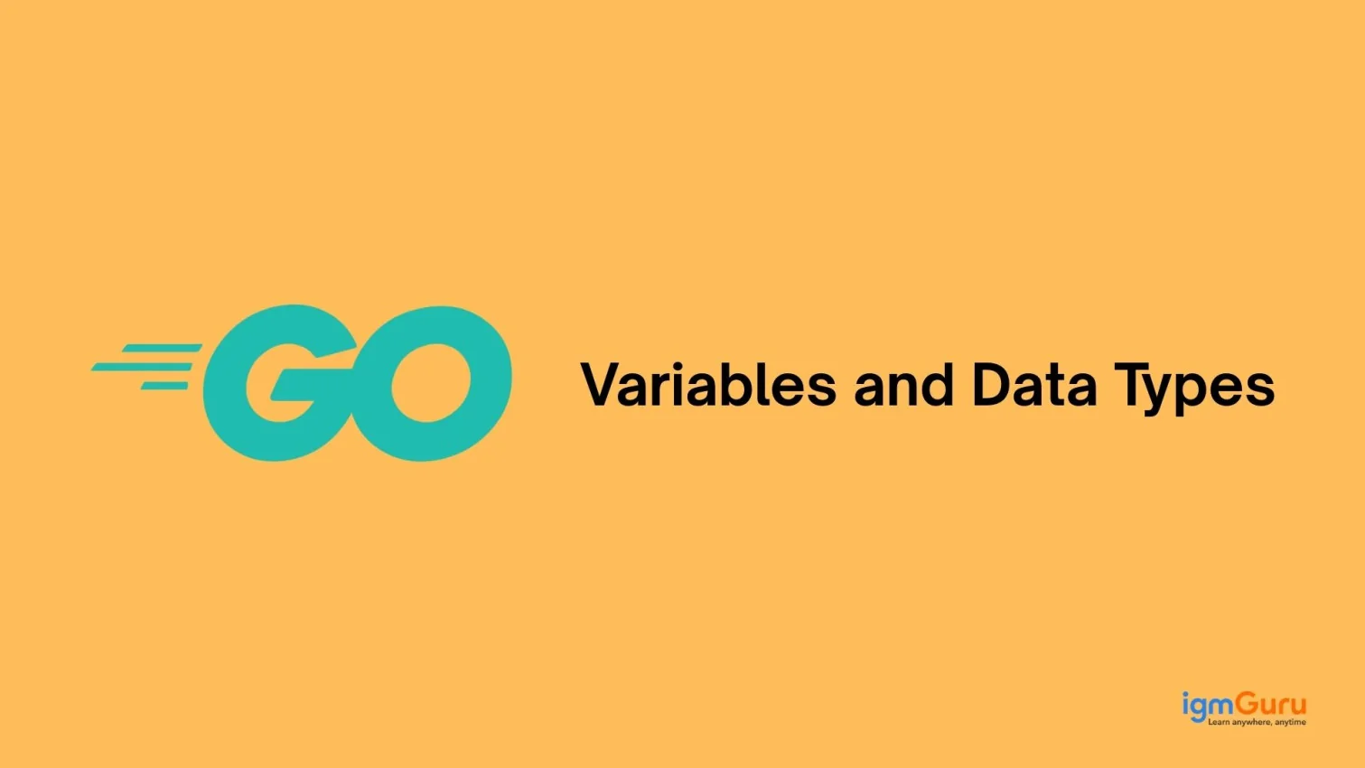 variables and data types in Go