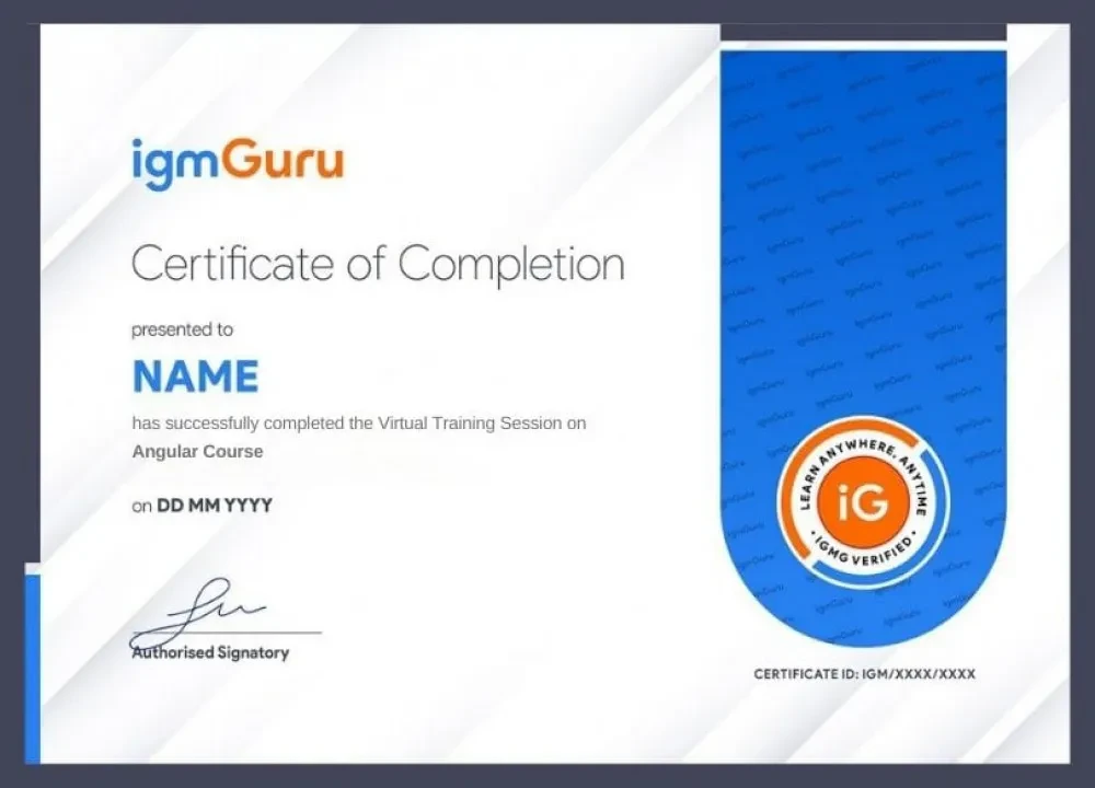 Angular Certification Exam