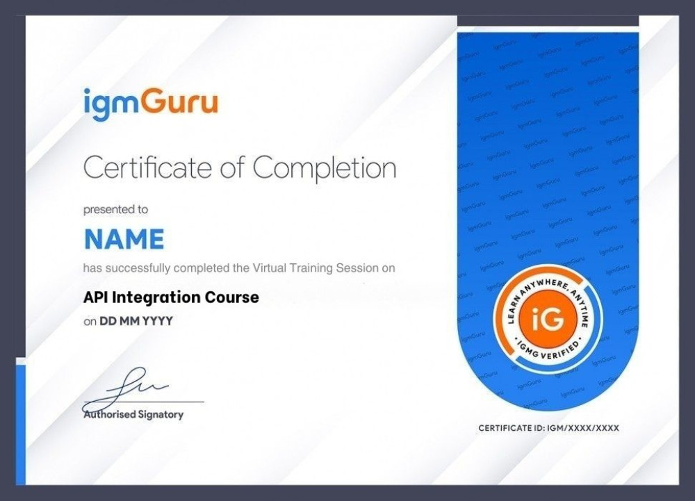 API Integration Training Certification Course Online
