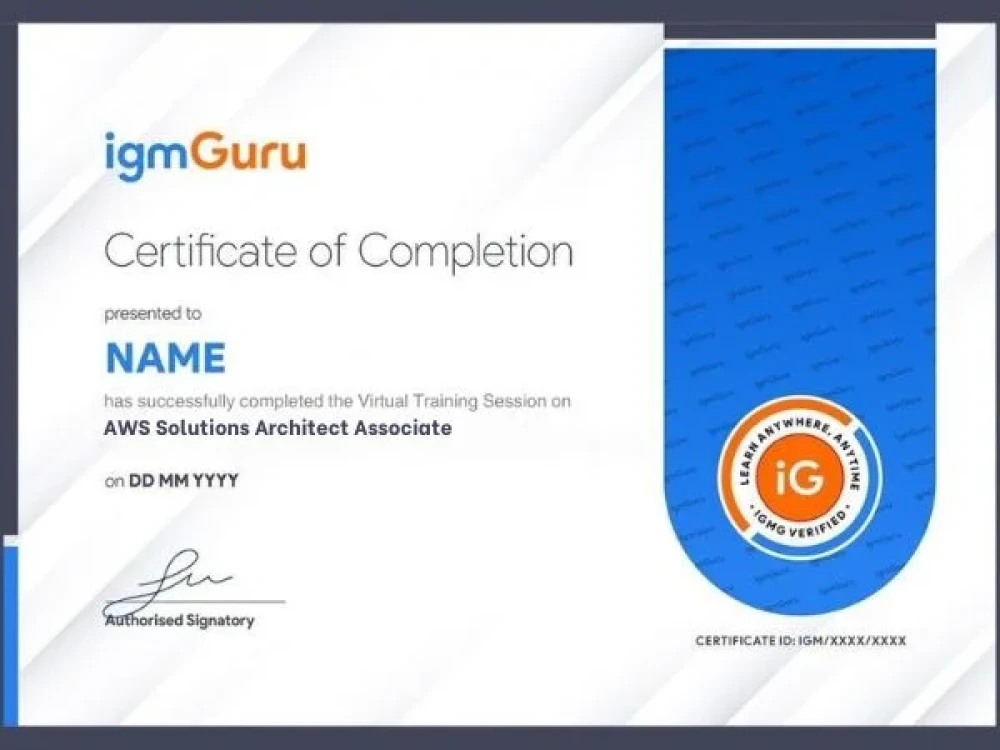 AWS Solutions Architect Associate Certification