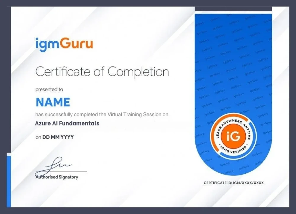 Microsoft Azure AI Fundamentals Certification