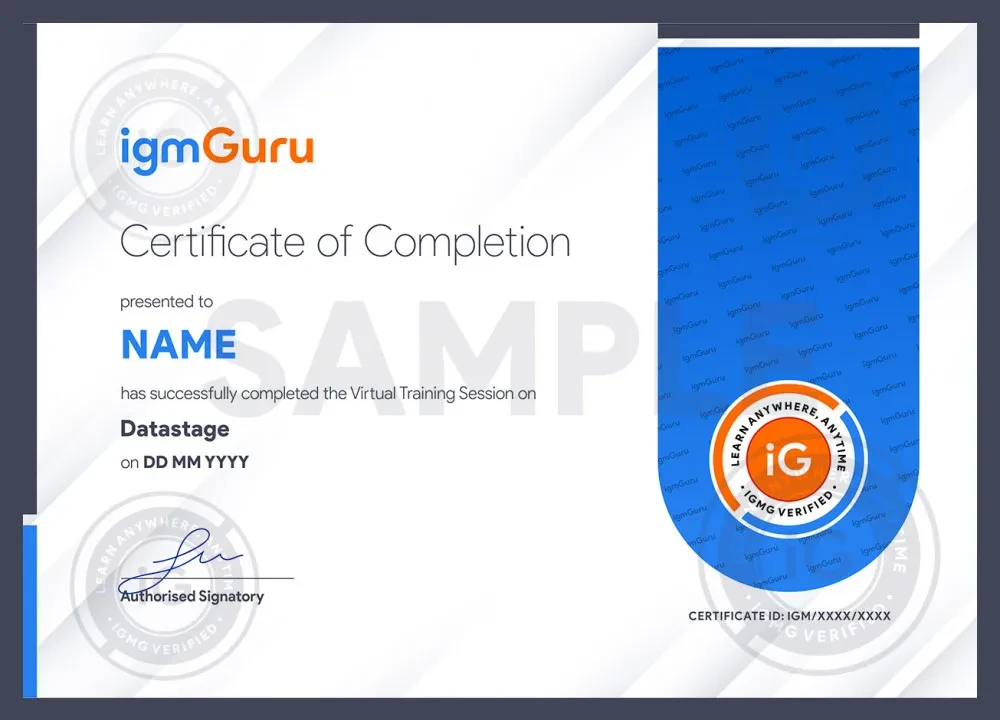 DataStage Training Certification