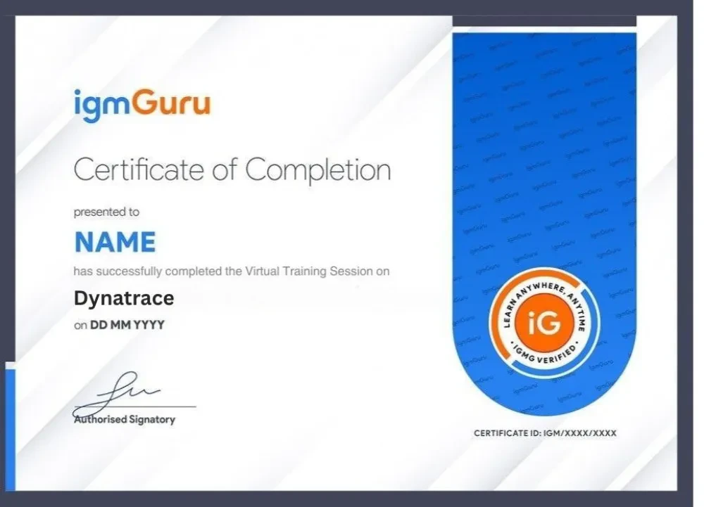 Dynatrace Certification