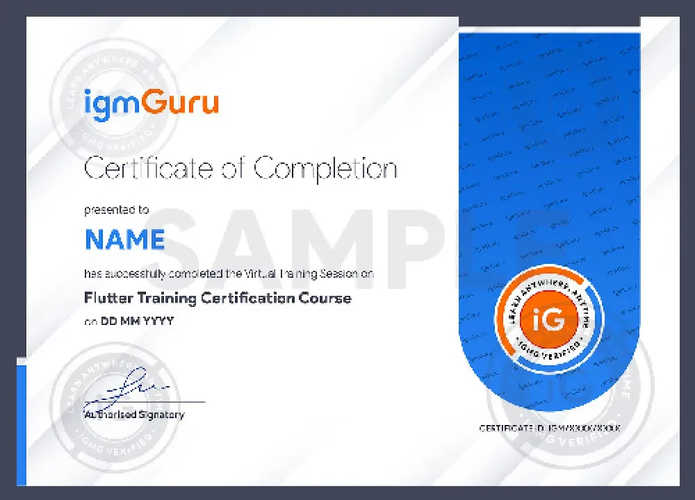 Flutter Certification Exam