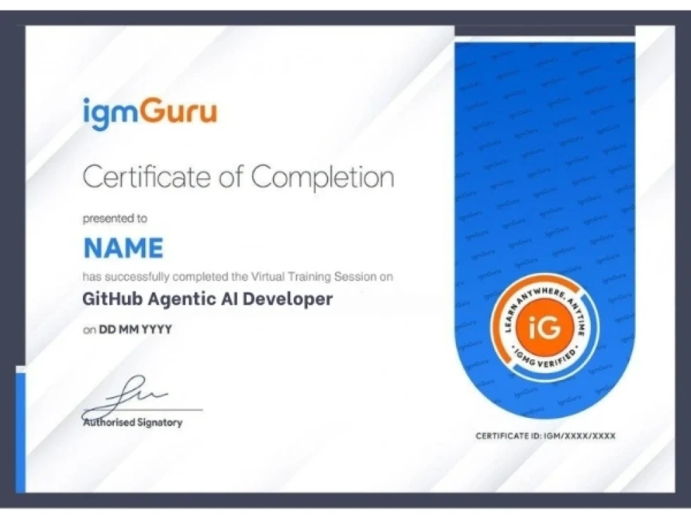 GitHub Agentic AI Developer Certification Training