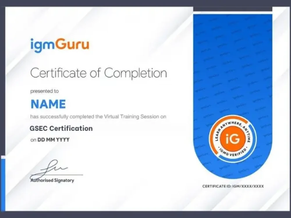 GSEC Certification
