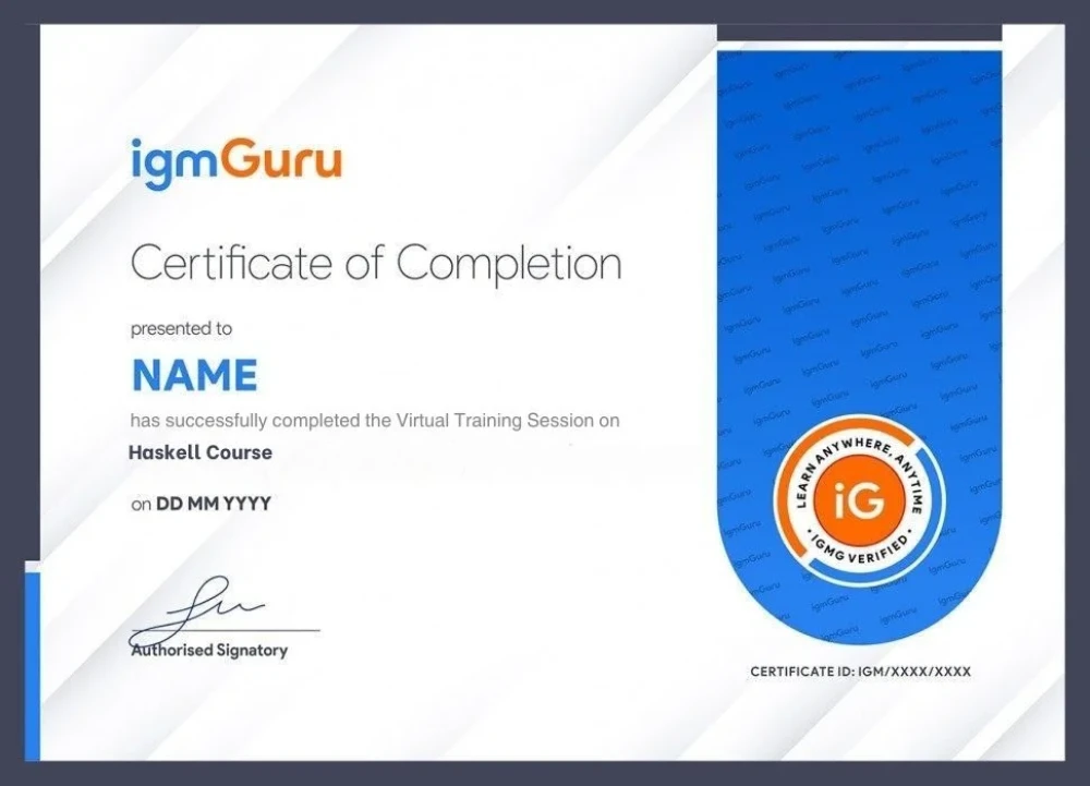Haskell Certification