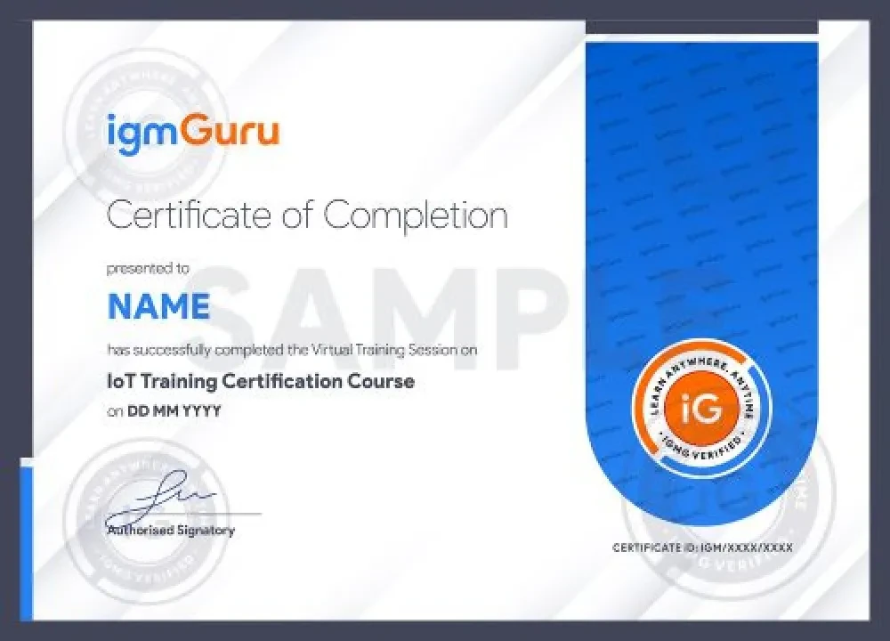 IOT Certification Exam