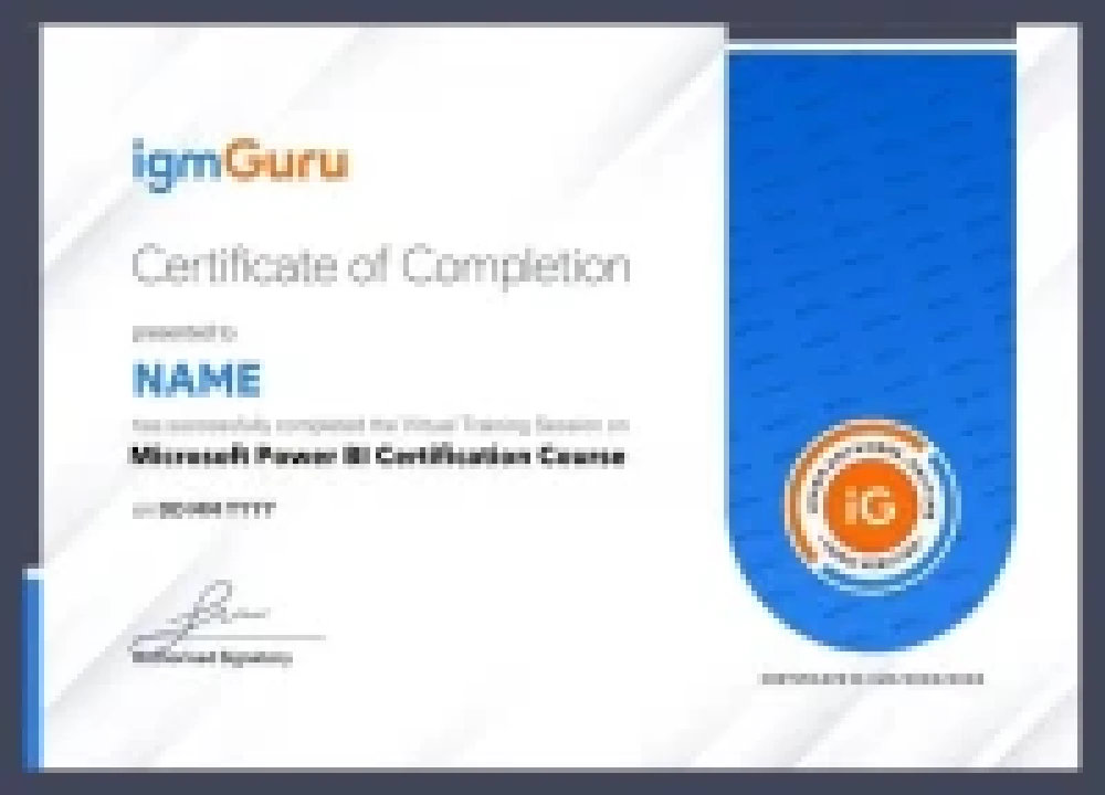Microsoft Power BI PL-300 Certification Exam