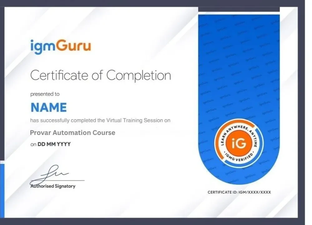 Provar Certification