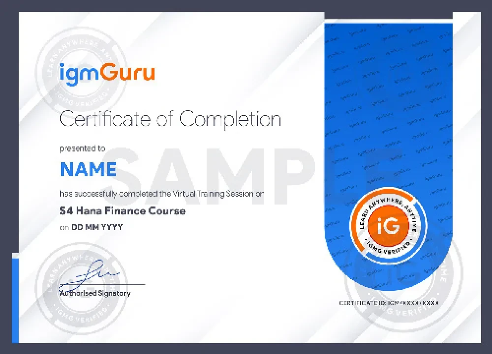 SAP S/4HANA Finance Certification Exam