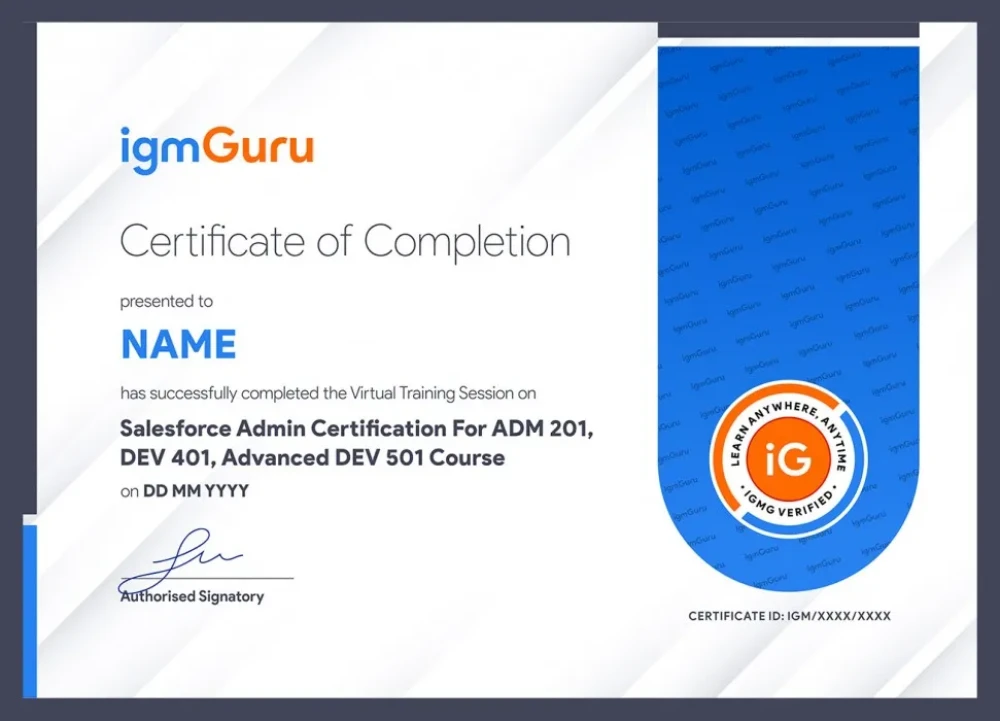 Salesforce Admin 201 Certification