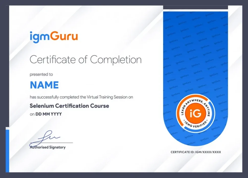 Selenium Certification