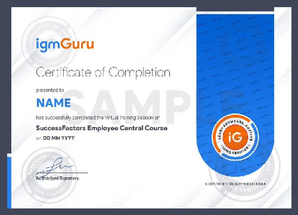 SuccessFactors Certification Exam