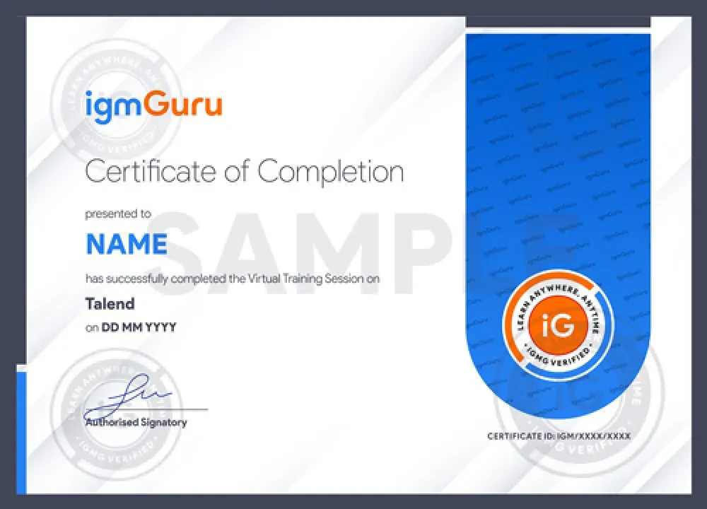 Talend Certification Exam