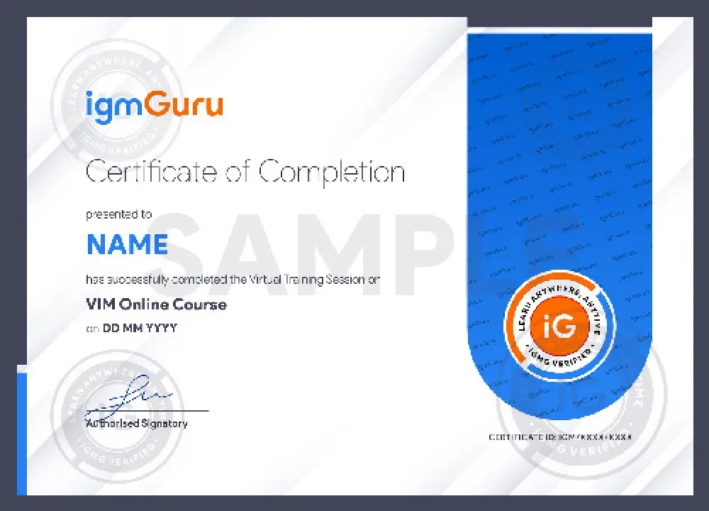 VIM Certification Exam