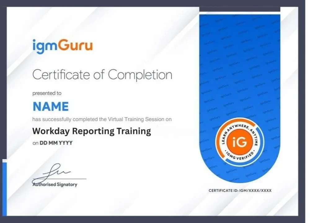 Workday Reporting Certification Exams