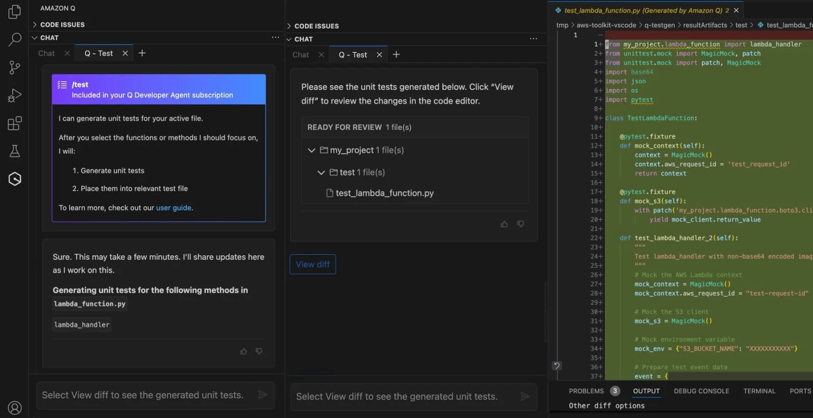 amazon q developer aws
