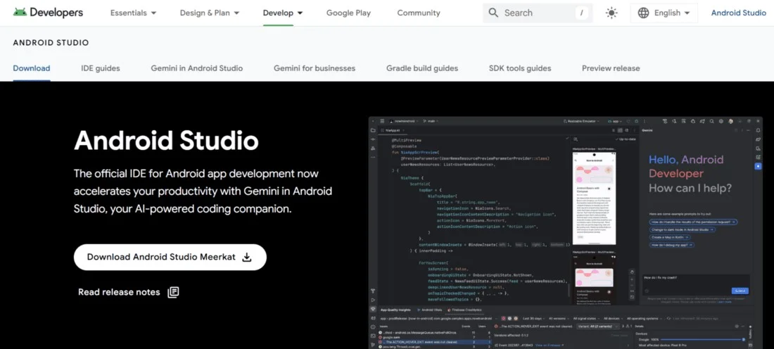  download android studio setup for flutter in windows