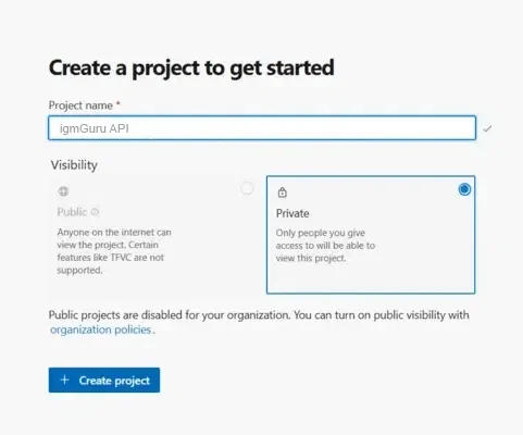 Azure DevOps Project
