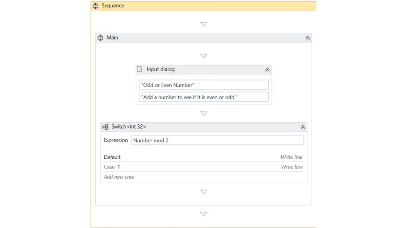 branching in uipath