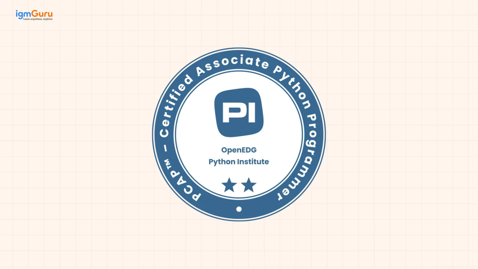 Certified Associate in Python Programming