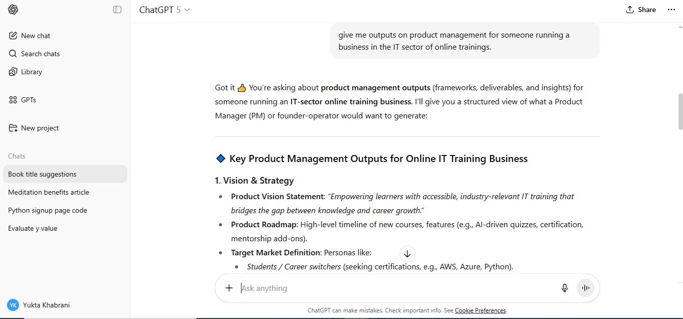 chatgpt go for business persons