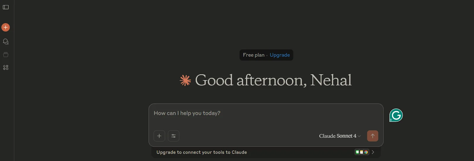 claude ai ui