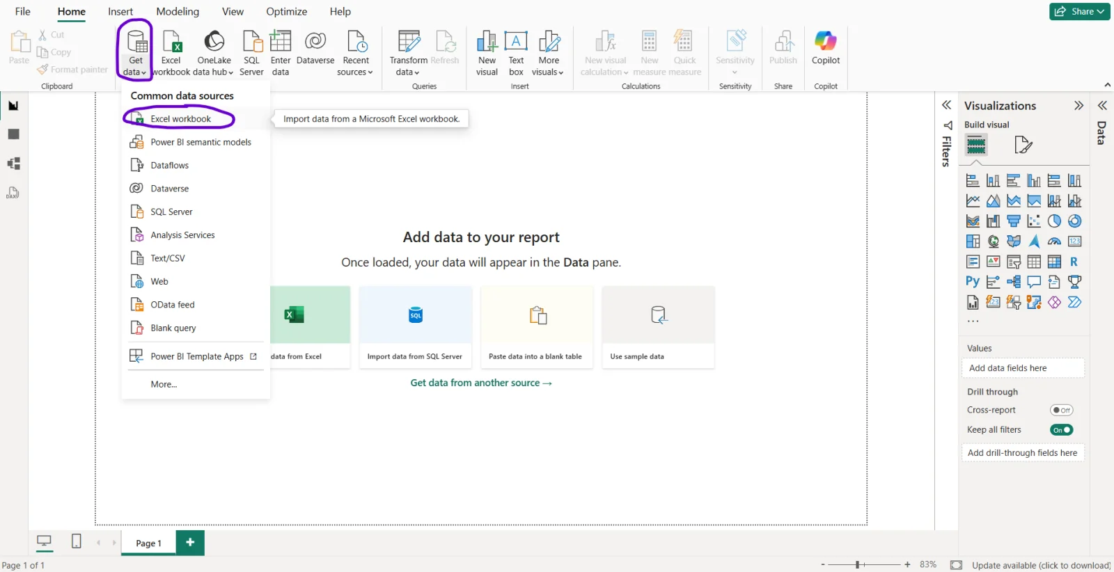 Connect to Your Data Sources in Power BI Connect to Your Data Sources in Power BI